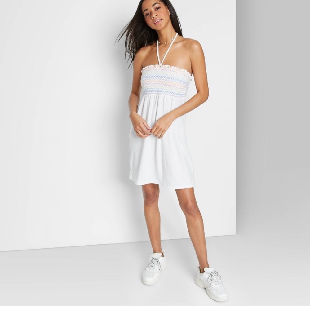 NWT Terry Convertible Dress